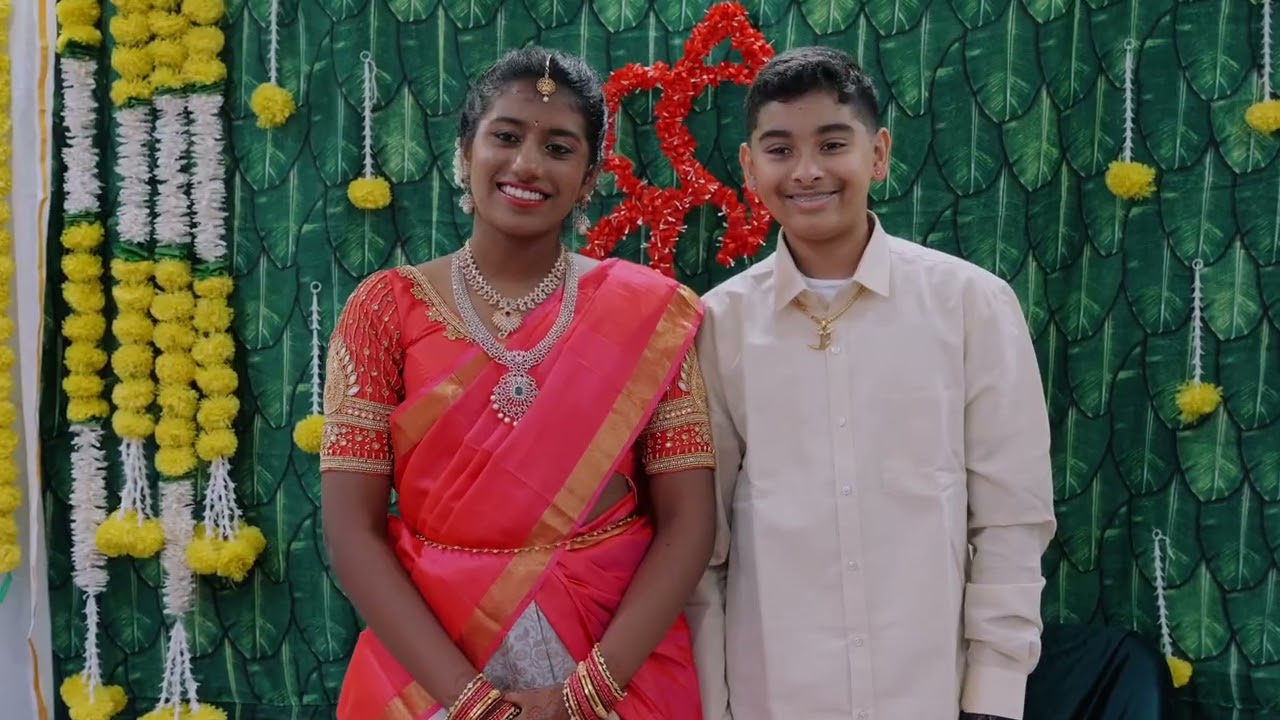 Dhoti Function and Half saree function