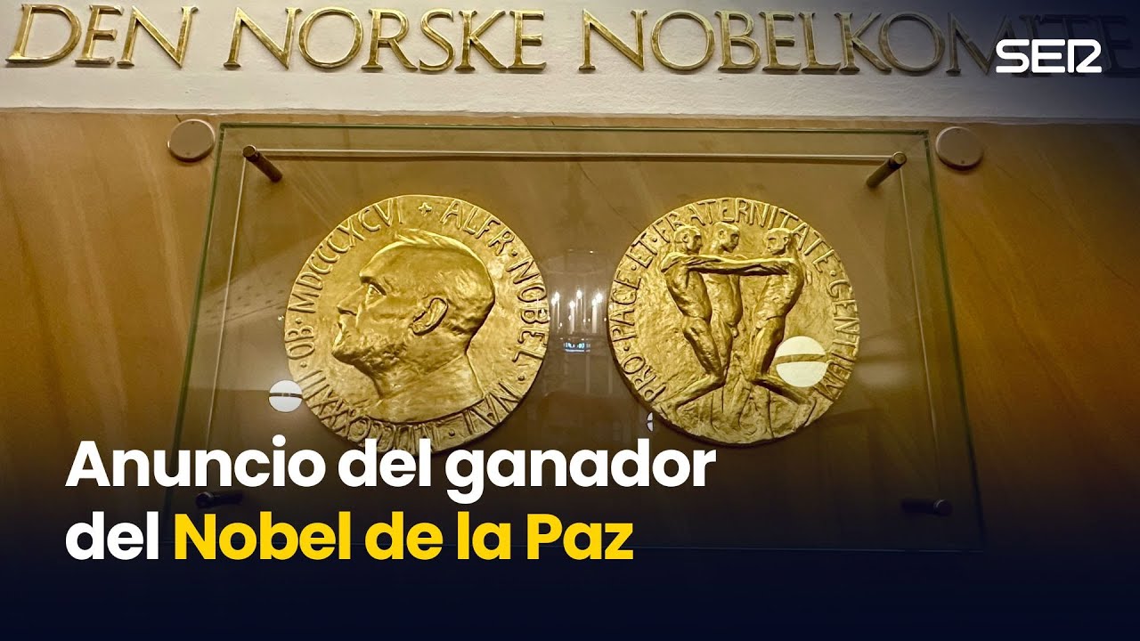 Mar&iacute;a Corina Machado, premio Nobel de la Paz 2025 (10/10/2025)