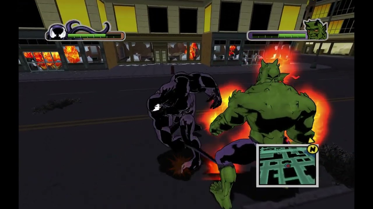 Venom vs Green Goblin (Chase and Battle): Ultimate Spider-Man Modded Walkthrough