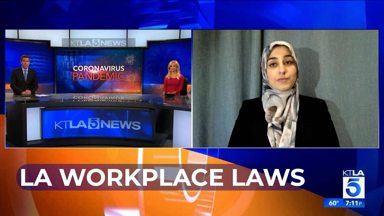 Los Angeles Workplace Laws: Employment Mediator Fatemeh Mashouf Breaks It Down on KTLA News