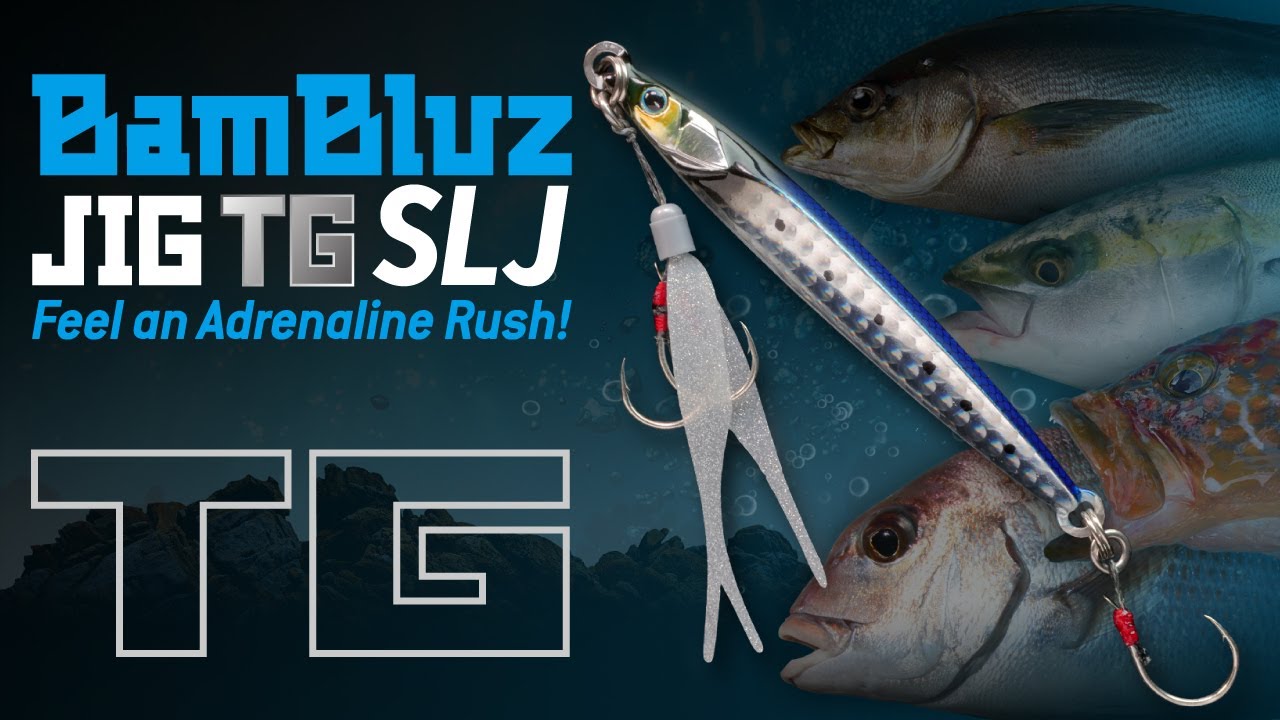 【スーパーライトジギング】タングステン素材によるハイレスポンスと、はためくネクタイ。 &ldquo;バンブルズジグTG SLJ&ldquo; PV / 吉岡進