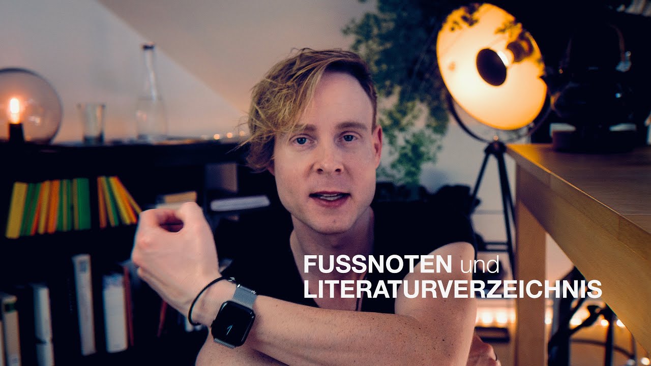 HAUSARBEITEN schreiben im GERMANISTIKSTUDIUM: Fußnoten und Literaturverzeichnis. Warum und wie?