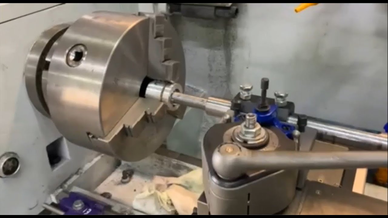 Homemade lathe keyway broach electric slotter