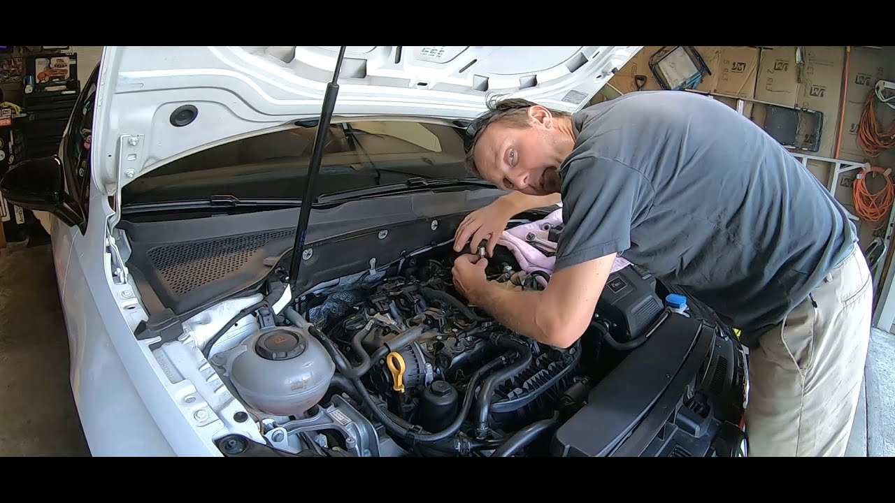 2018 VW GTI SE Ep.386: Changing 30k Mile Stock Spark Plugs To RS7 Spark Plugs