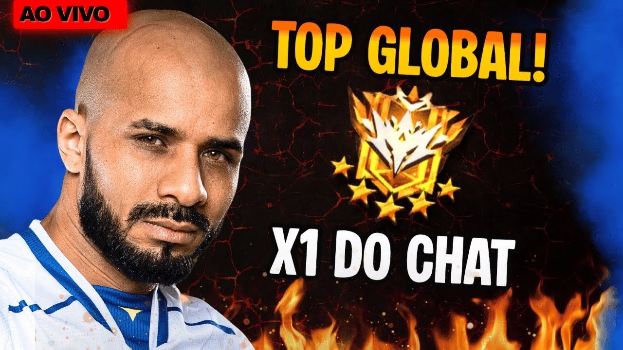 TOP GLOBAL ACORDADO - X1 CONTRA O CHAT AO VIVO #aovivo