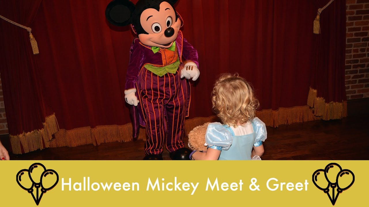 Halloween Mickey Mouse Meet and Greet 2016 MNSSHP | Main Street Citizens