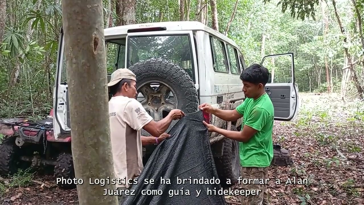 Capacitación de personal para proyecto de apoyo a la conservación de grandes felinos en Petén.