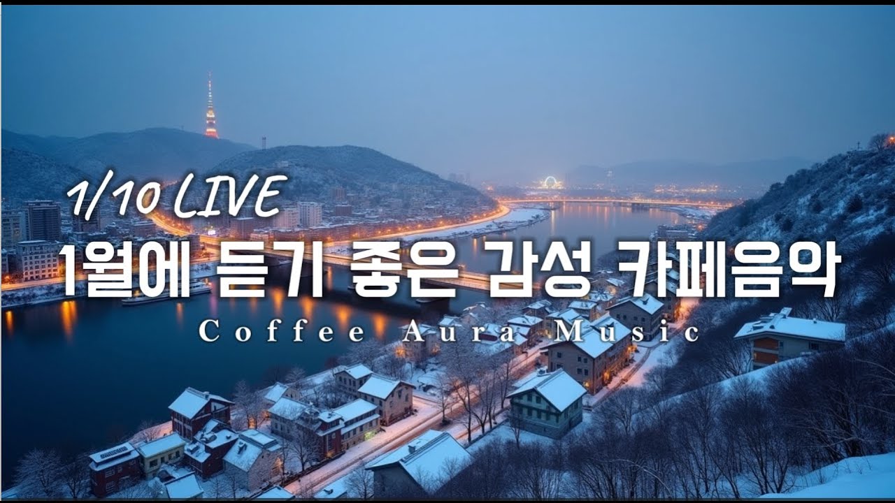 ☕ 그냥 틀어 놓으세요❄️1월 겨울 감성 팝송🎄아침에 듣기좋은 카페 음악 플레이리스트 # 85  카페에서 듣기 좋은 음악, 마음이 편안해지는 Playlist🎧1/10 LIVE