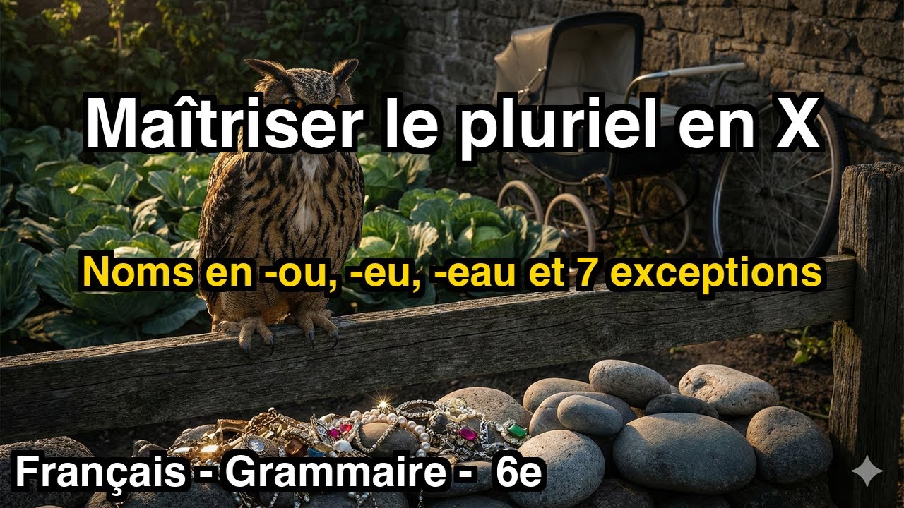 Pluriels Spéciaux : Le X !