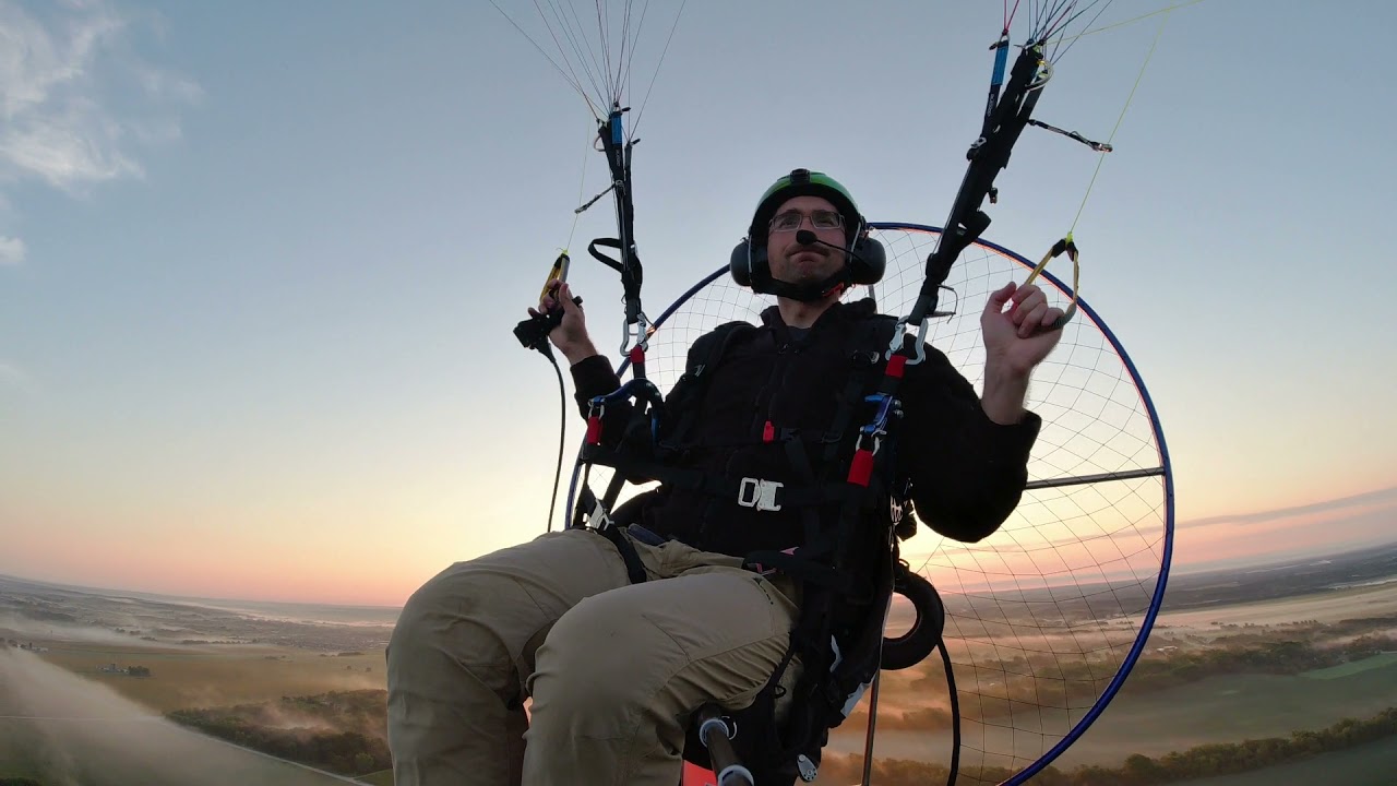 Early Morning Flight, Ozone Sirocco 3  20m