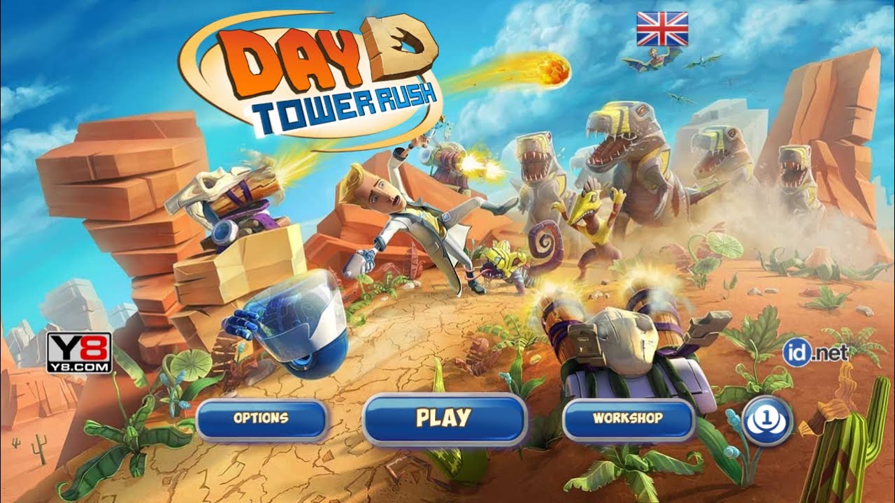 Day D: Tower Rush Game - Gameplay