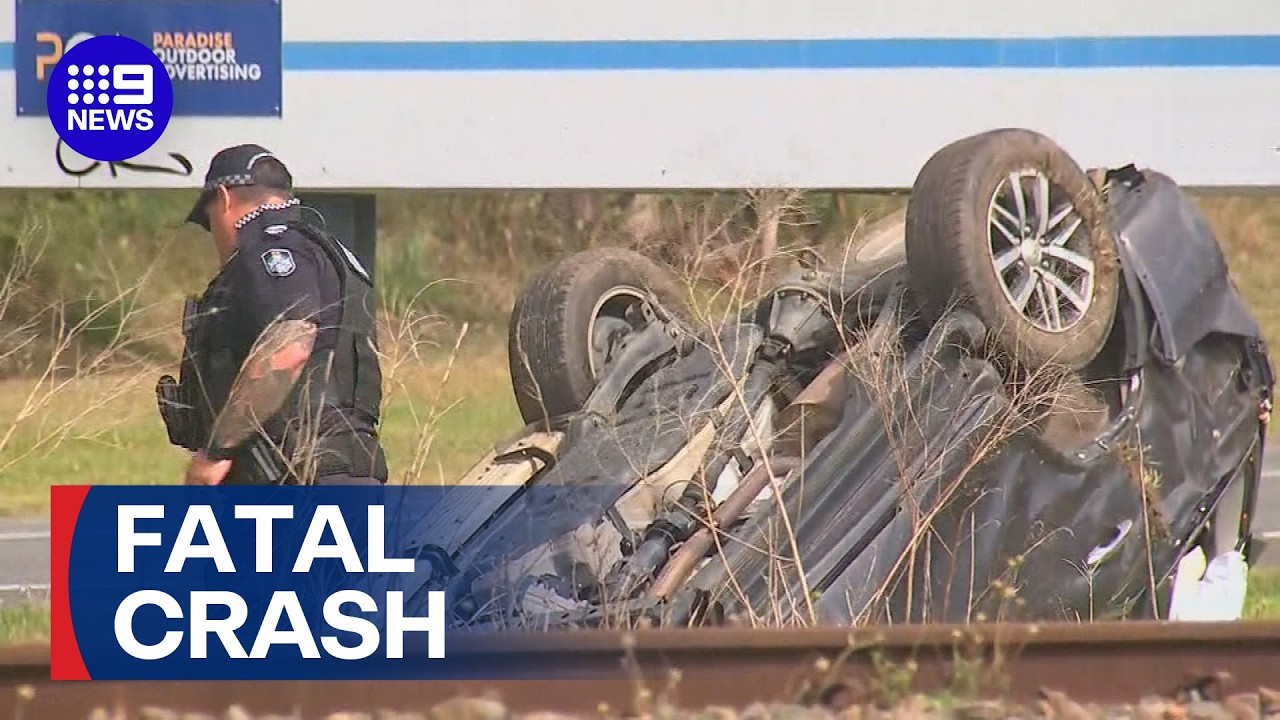 12-year-old boy killed and three adults injured in crash | 9 News Australia
