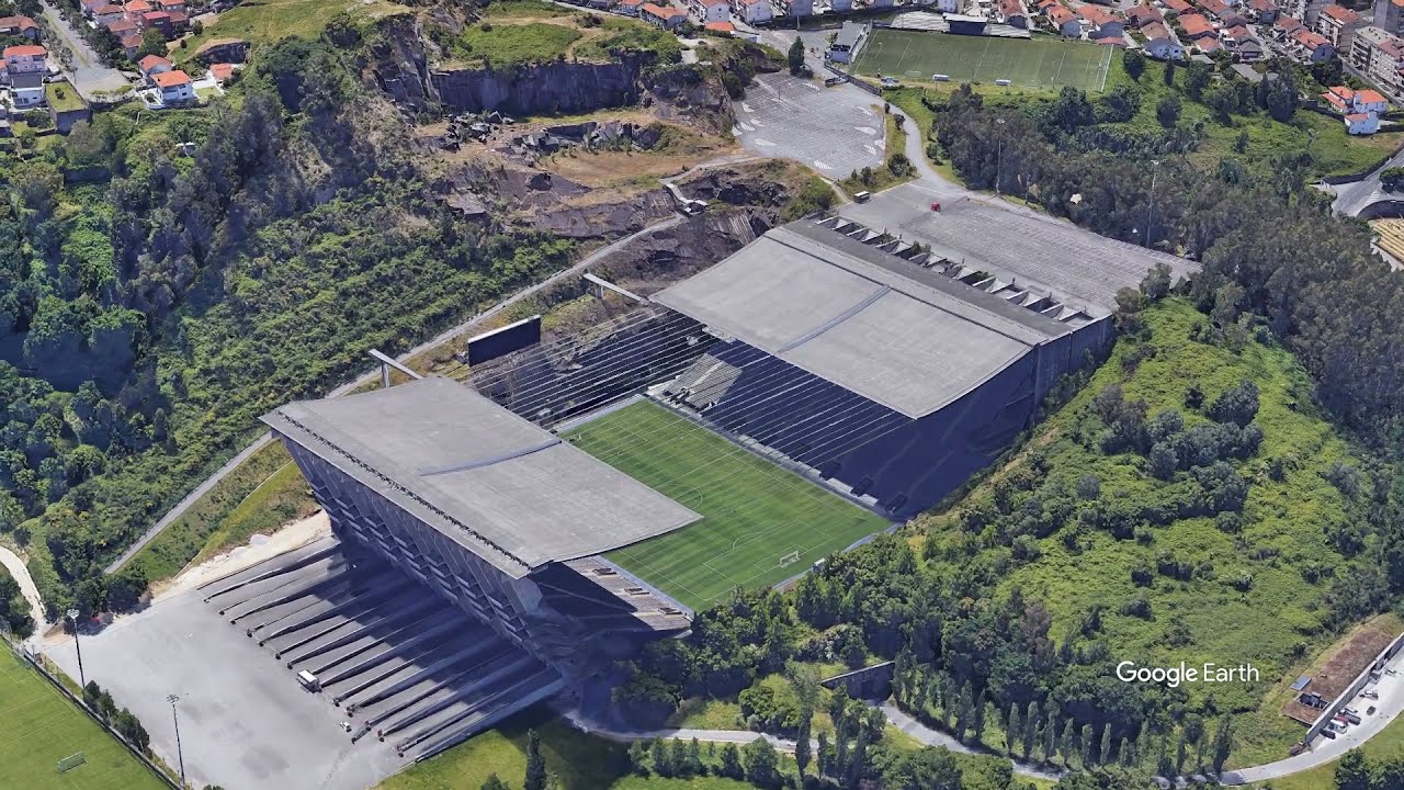 ESTADIO MUNICIPAL DE BRAGA - FOOTBALL STADIUM - 30.154 SPECTATORS !!