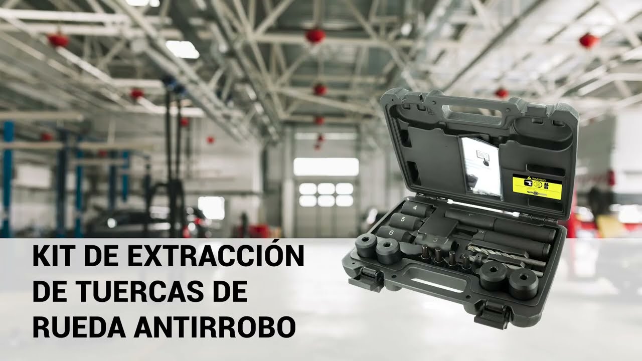 Kit de extracci&oacute;n de ruedas antirrobo JO603