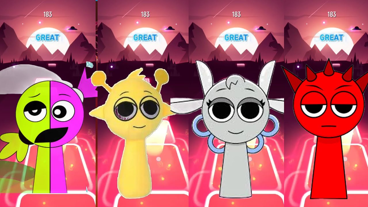 SPRUNKI | TILES HOP | EDM RUSH