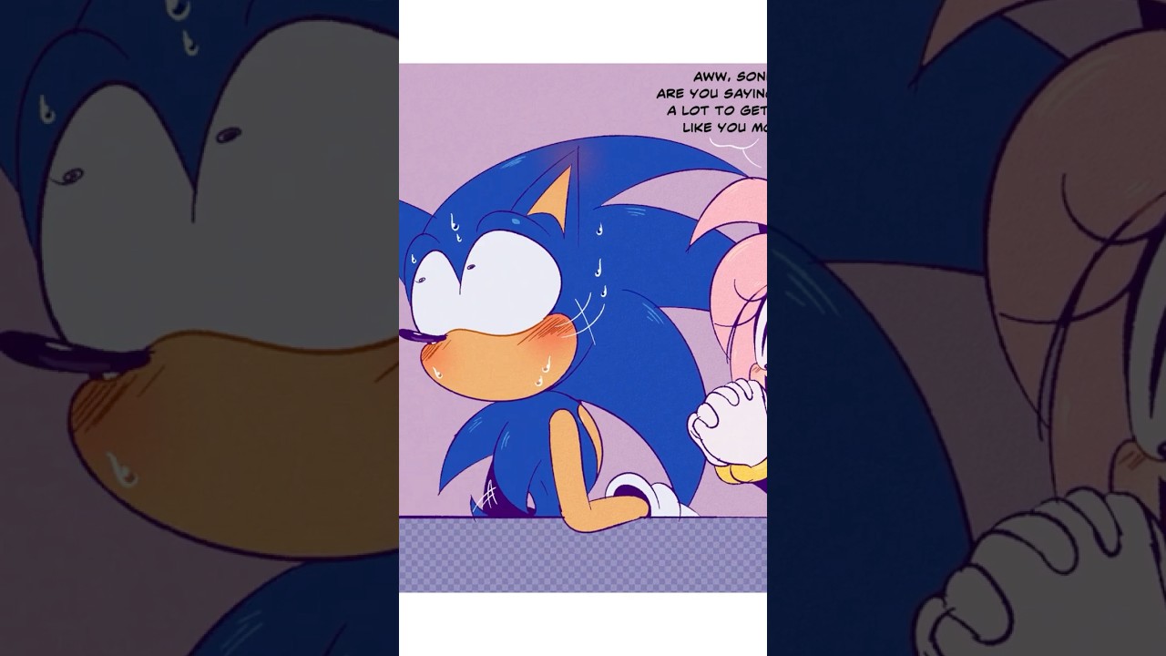 💙Sonic&rsquo;s Casual Flirting🩷(SONAMY COMIC DUB) #sonicthehedgehog #ship #sonamy #comicdub#amyrose
