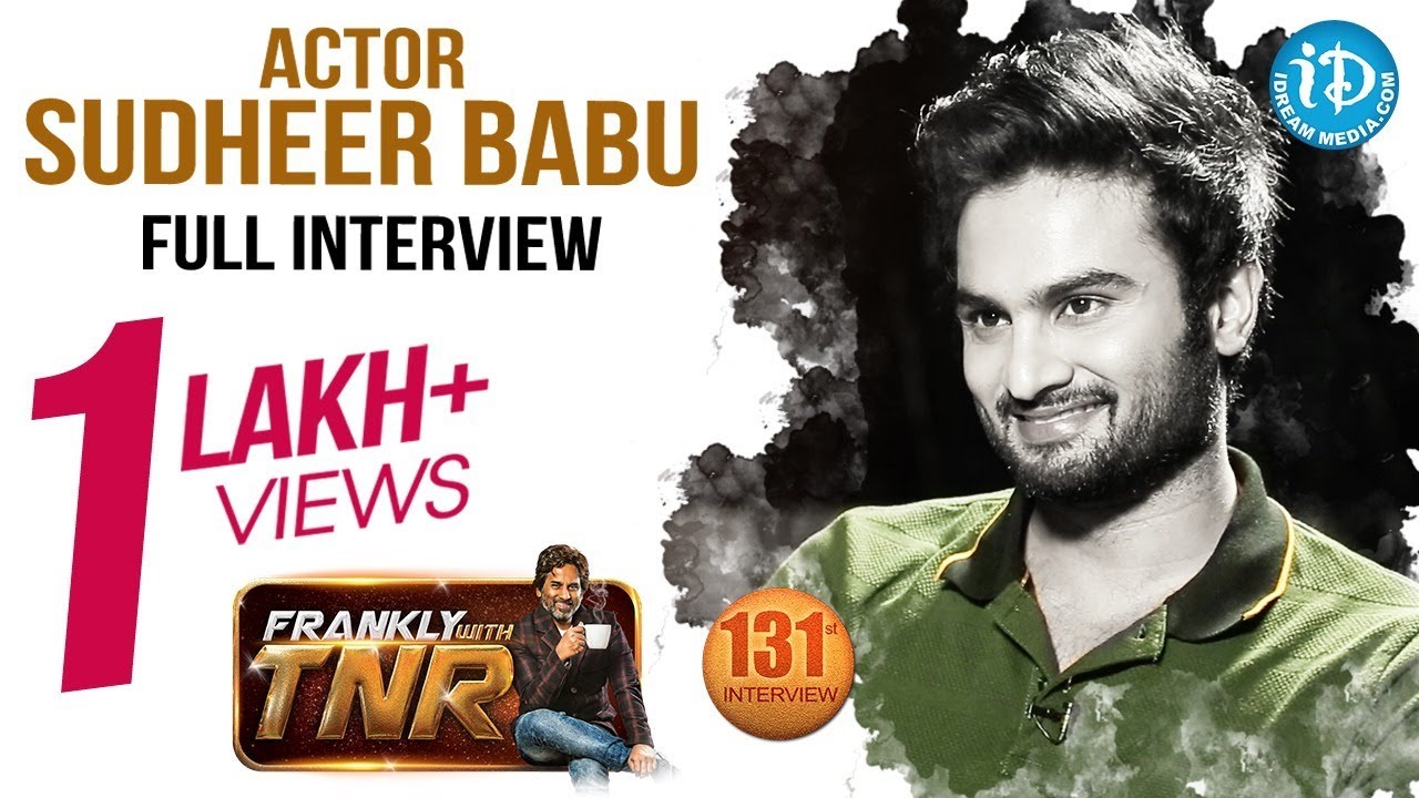 V Movie Actor Sudheer Babu Exclusive Interview || Frankly With TNR #131