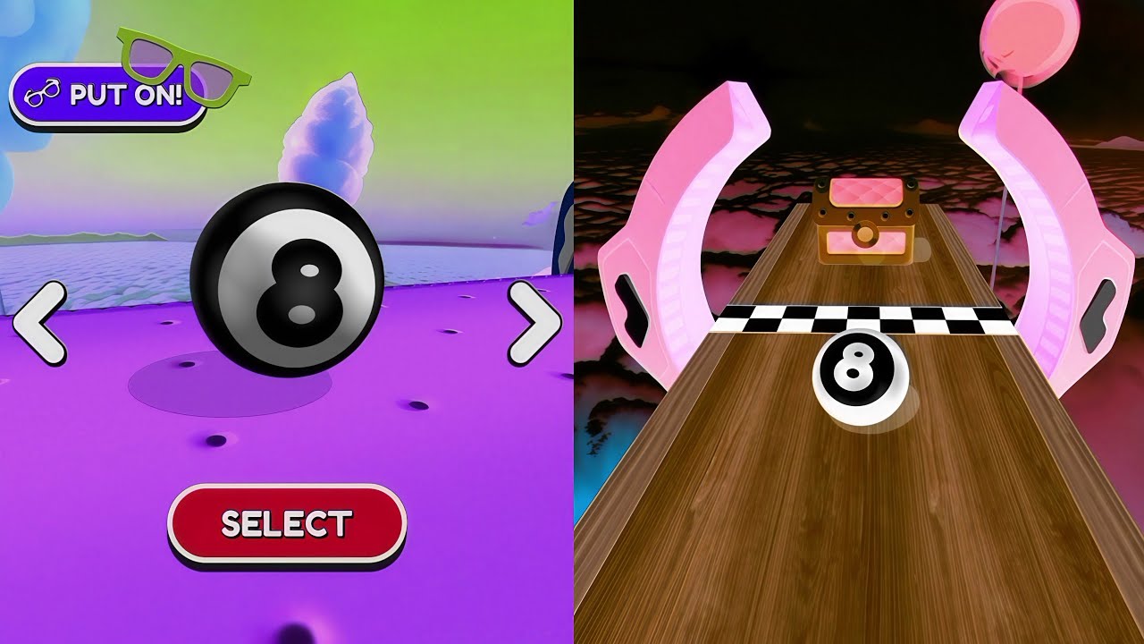 🥊🎱Going Balls, SpeedRun Vs Reverse Video Gameplay Part 487