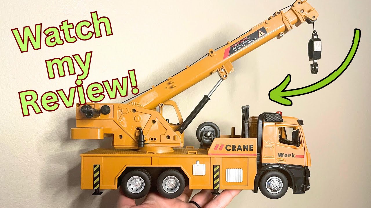 My 4 year old loves this crane!