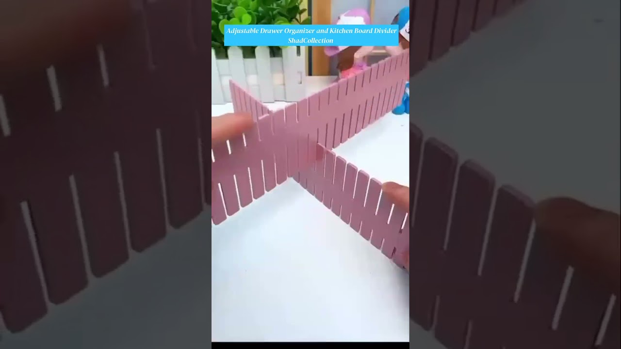 Adjustable Stretchable Interlocking Drawer Clapboard Divider/Grid Closet Sorting Partition