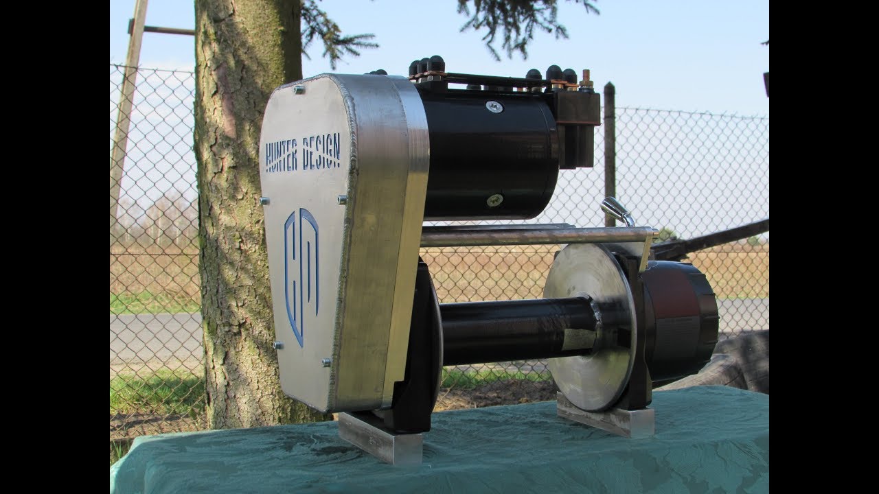 Wyciągarka dwusilnikowa - budowa. DIY double motor winch.