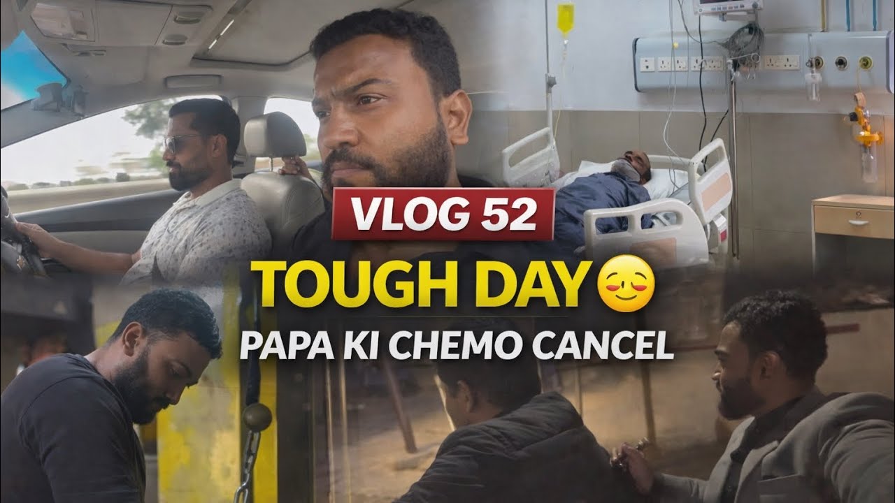 VLOG 52 | Nagpur Hospital Visit | Chemo Cancel 😔 | Roza on Highway | Tricep Workout & Reception