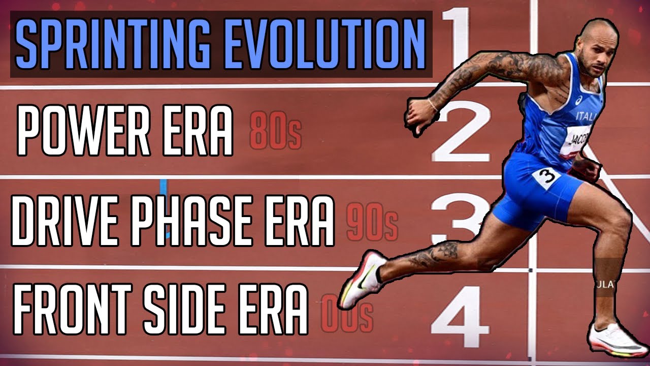 Technique Evolution in 100m Sprinting