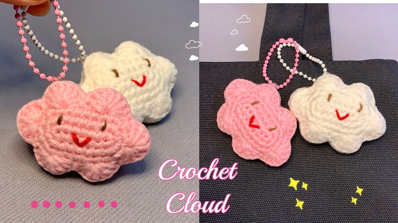 Crochet Cloud ☁️ | Cloud Amigurumi | Móc Đám Mây | Xuxu Crochet
