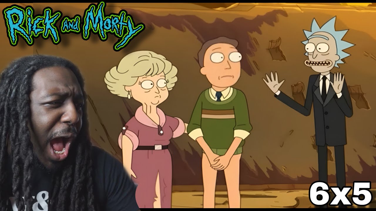 Jerry had to F HIS OWN MOM‼️😂 | Rick and Morty ( Season 6 , Episode 5 ) 