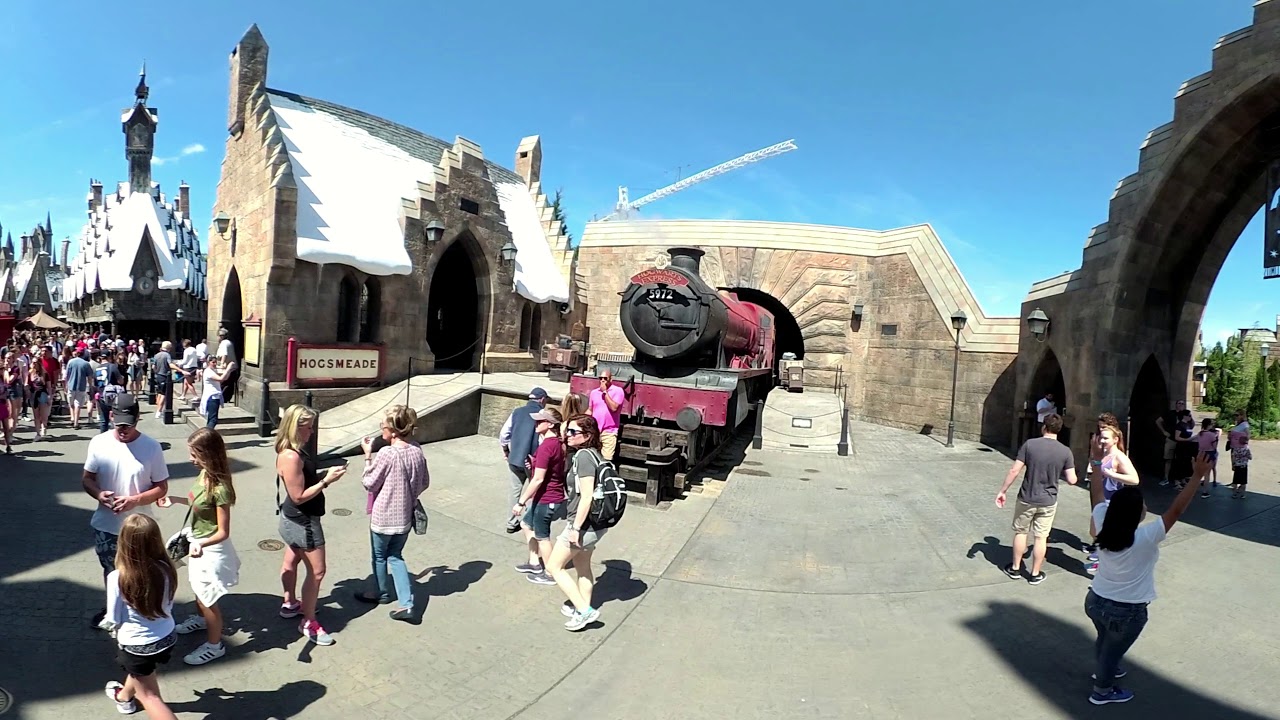 VR 360 Hogsmeade Tour 2018 - Wizarding World of Harry Potter at Universal Studios Orlando