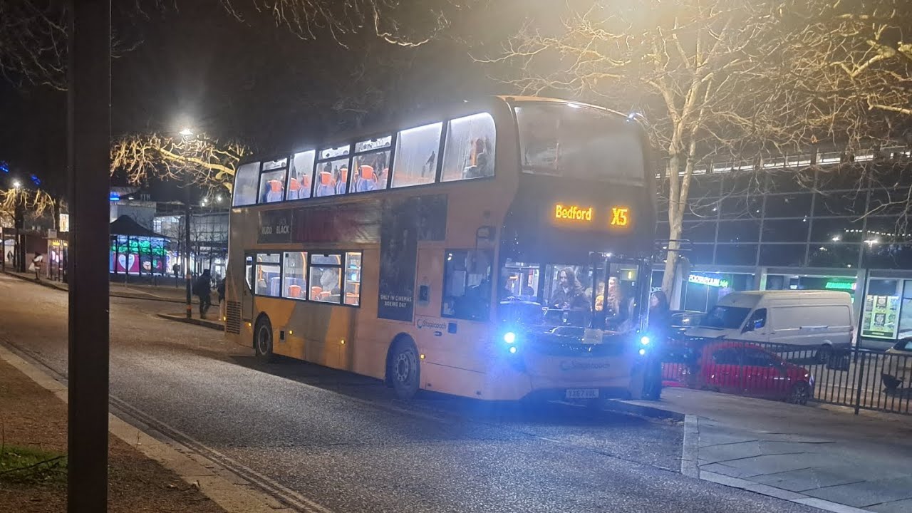 LOVELY! | 10874 YX67 VDL Stagecoach Bedford ADL Enviro 400MMC | Route X5: Bedford