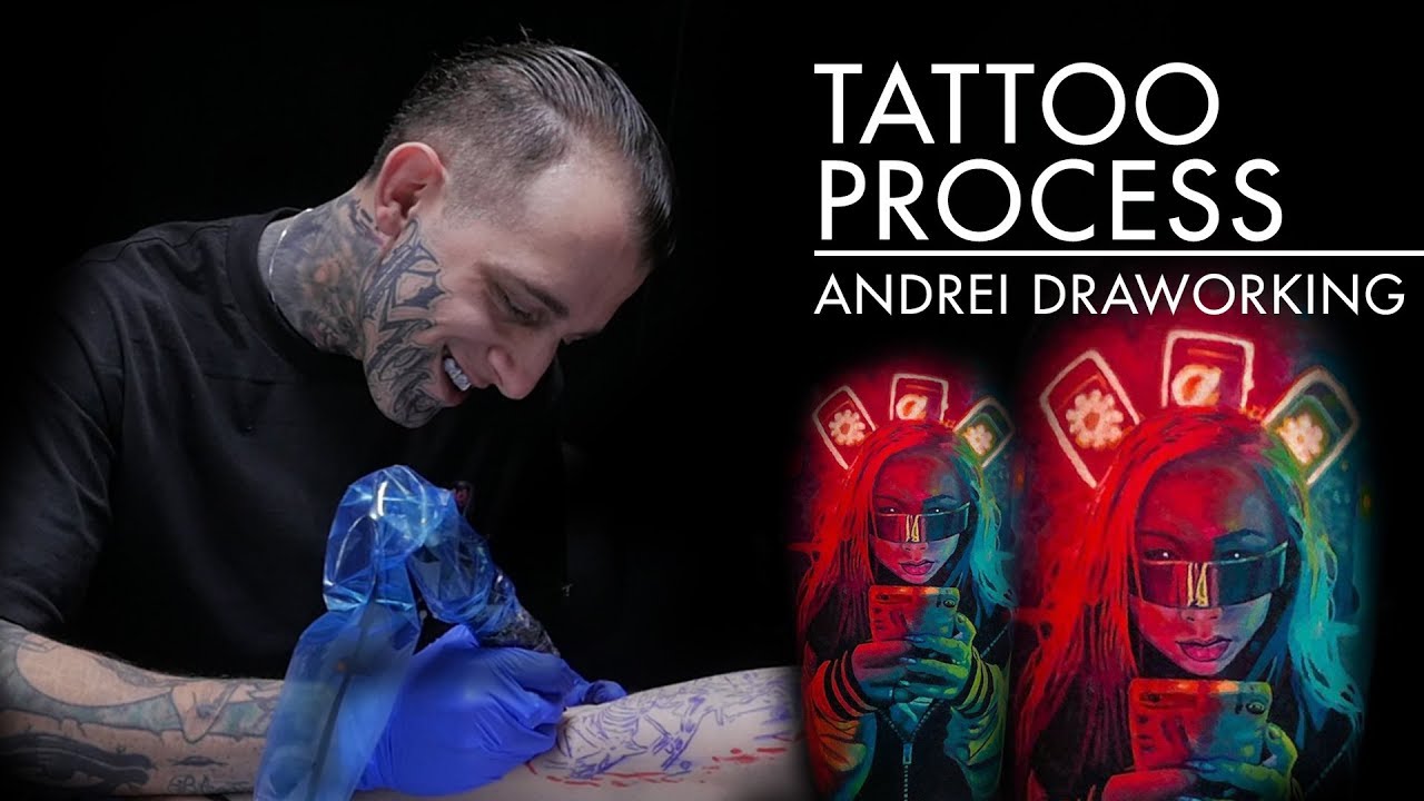 Tattoo Process - Andrei Draworking
