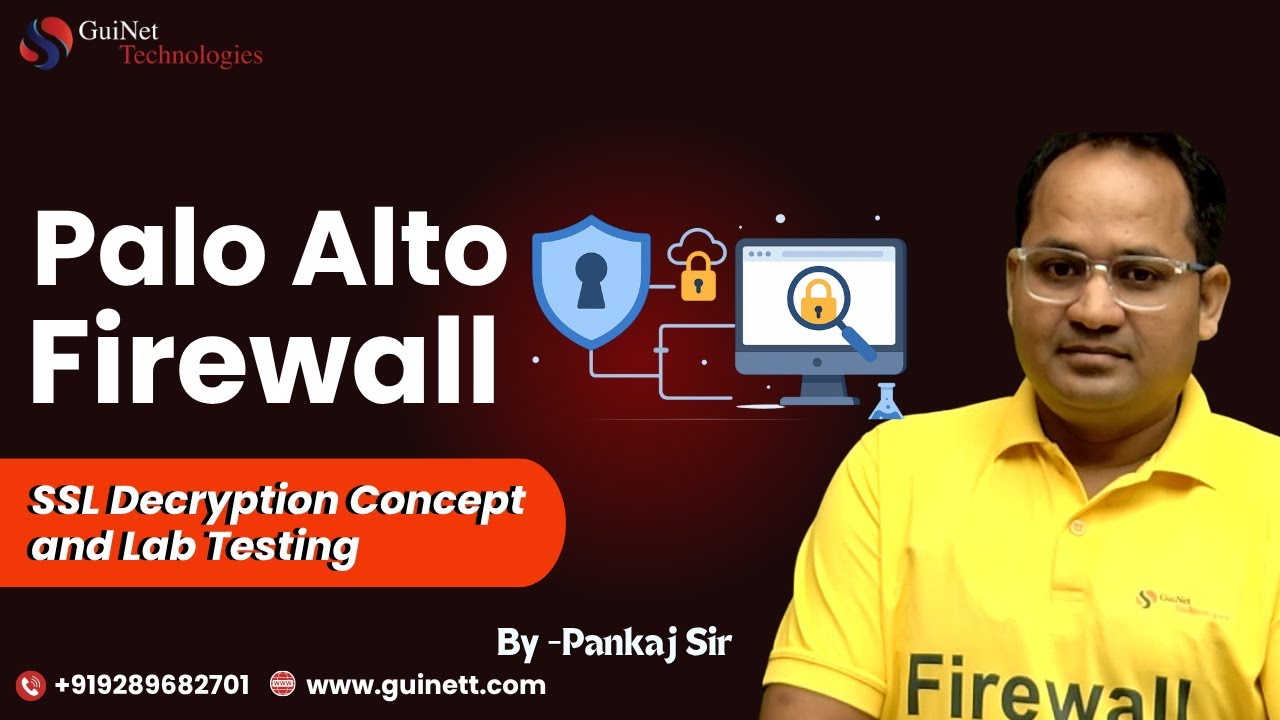 Palo Alto Firewall: SSL Decryption Concept and Lab Testing