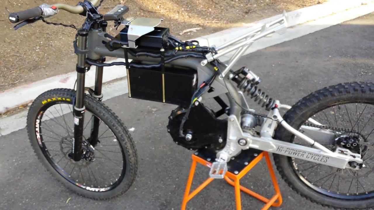 Improved, re-wired: Toughened Typhoon 6000 Watt eMoto