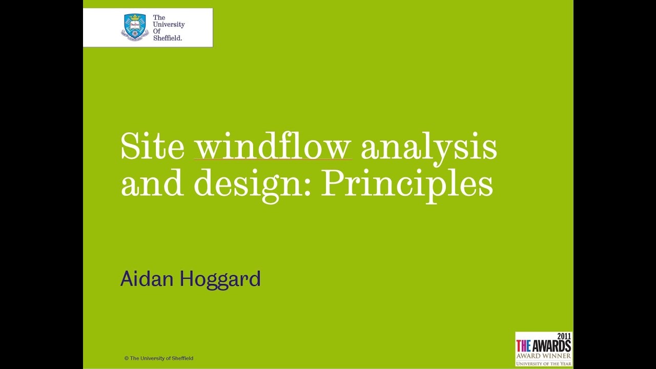 Site Windflow Analysis and Design Principles