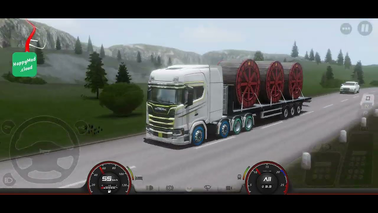 Simoltro truak game #simulator #gamiing #truckersofeurope3 