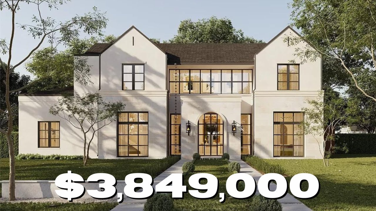 TOUR A $3.8M TRANSITIONAL HOME | Texas Real Estate | Dallas, Tx | Dallas Realtor | PRESTON HOLLOW