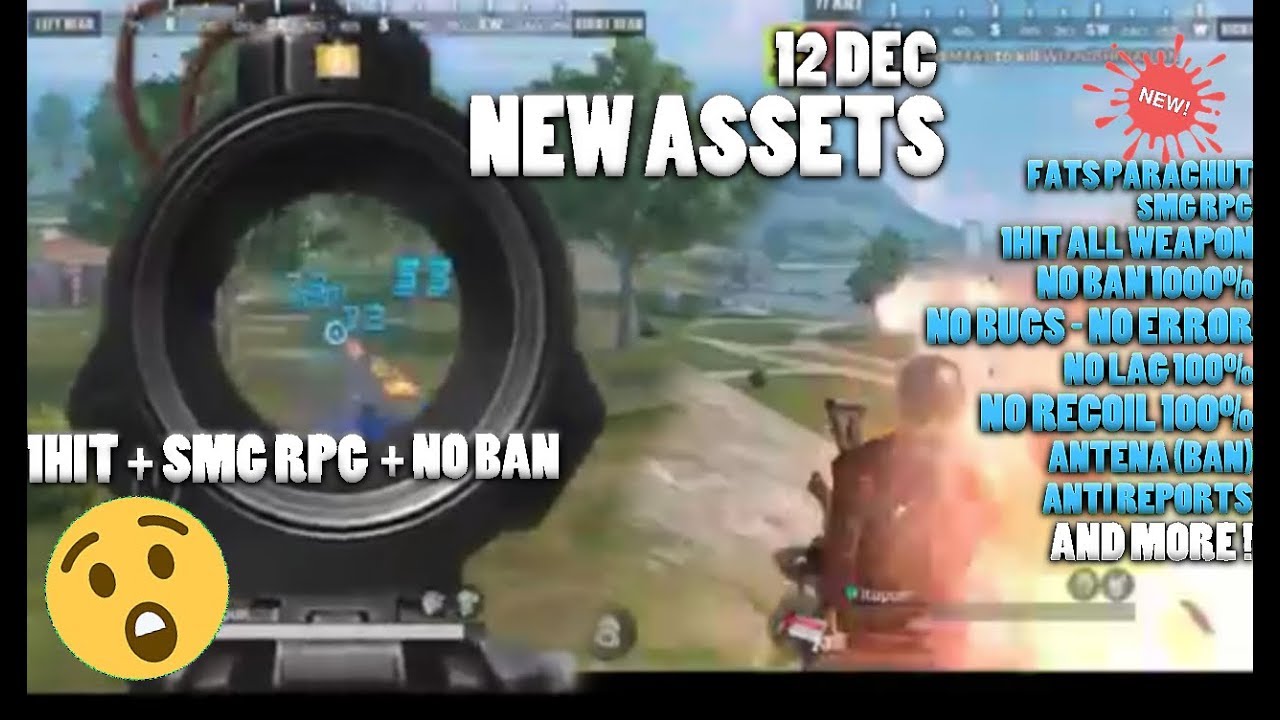 New Assets.Npk [1HIT + SMG RPG + NO BAN] RULES of SURVIVAL 12 Dec 2018