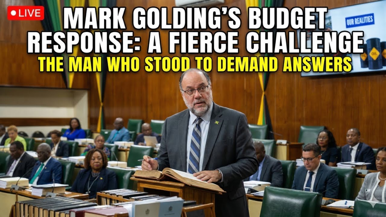 Sitting of the House of Representatives || Budget Debate - Mark Golding || March 17, 2026