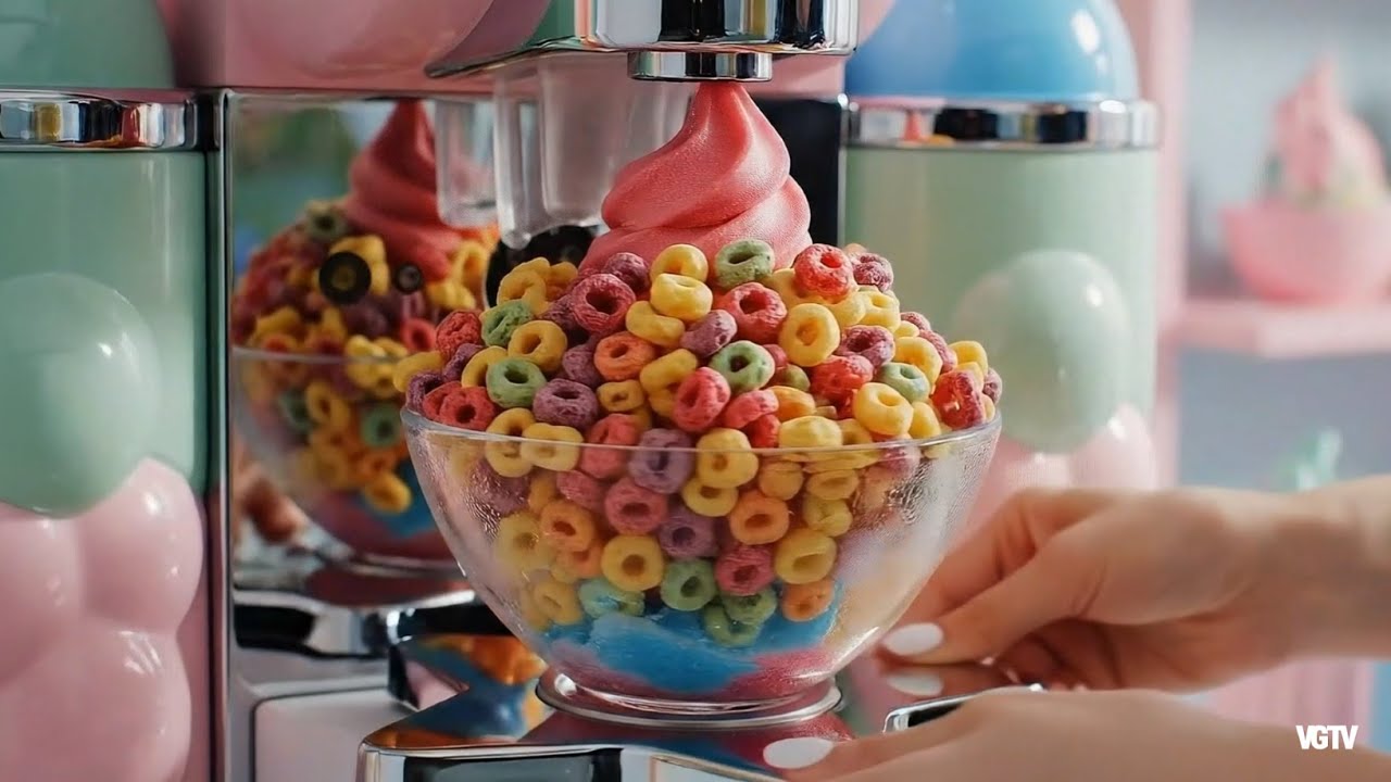 🍨 Magical Dessert Machines Making Perfect Treats | Relaxing AI Food ASMR Compilation🍦