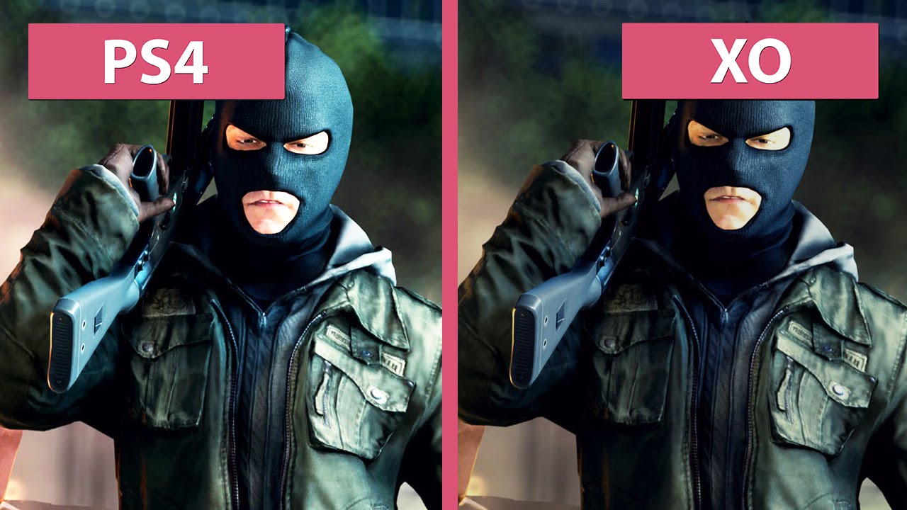 Battlefield Hardline &ndash; PS4 vs. Xbox One Graphics Comparison [60fps][FullHD]