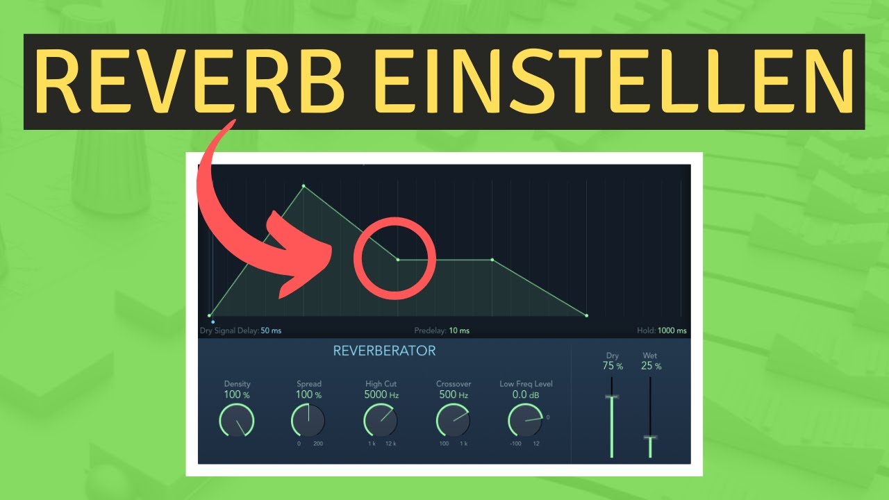 Reverb einstellen || Hall im Mix perfekt einstellen: 🖐 5 TIPPS  ( Hall einstellen)