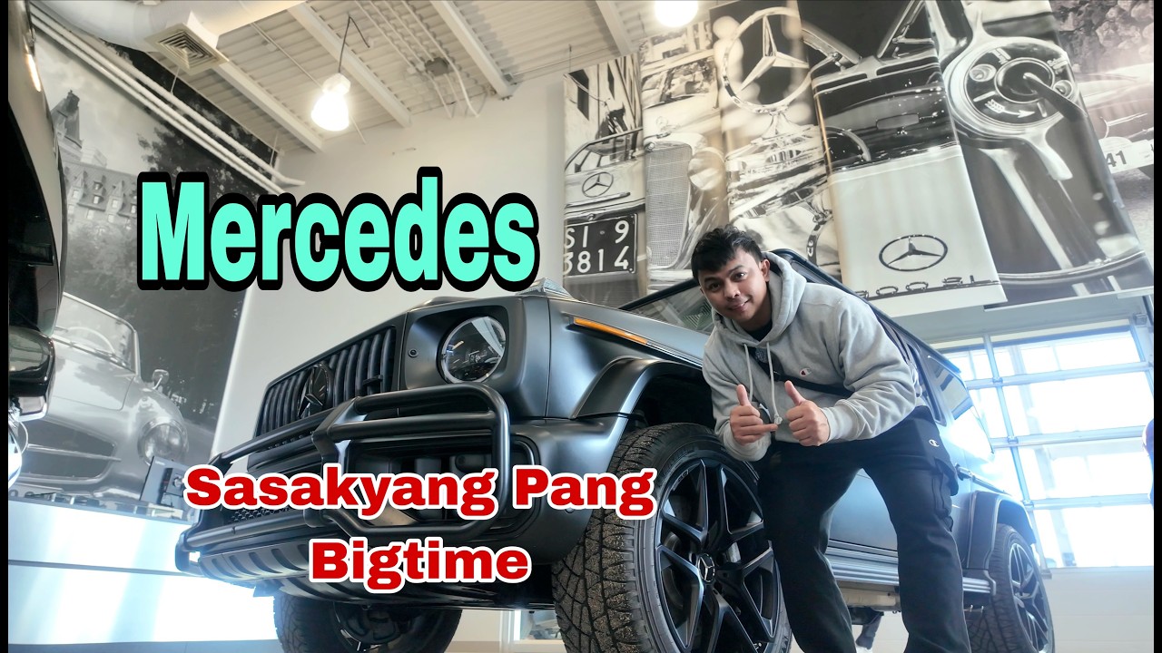 Eto Yung nakalakihan mo na sasakyan ng mayayaman/ Mercedes-Benz/Buhay Canada.....
