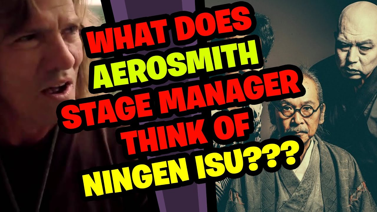 AEROSMITH Roadie Reacts to NINGEN ISU!
