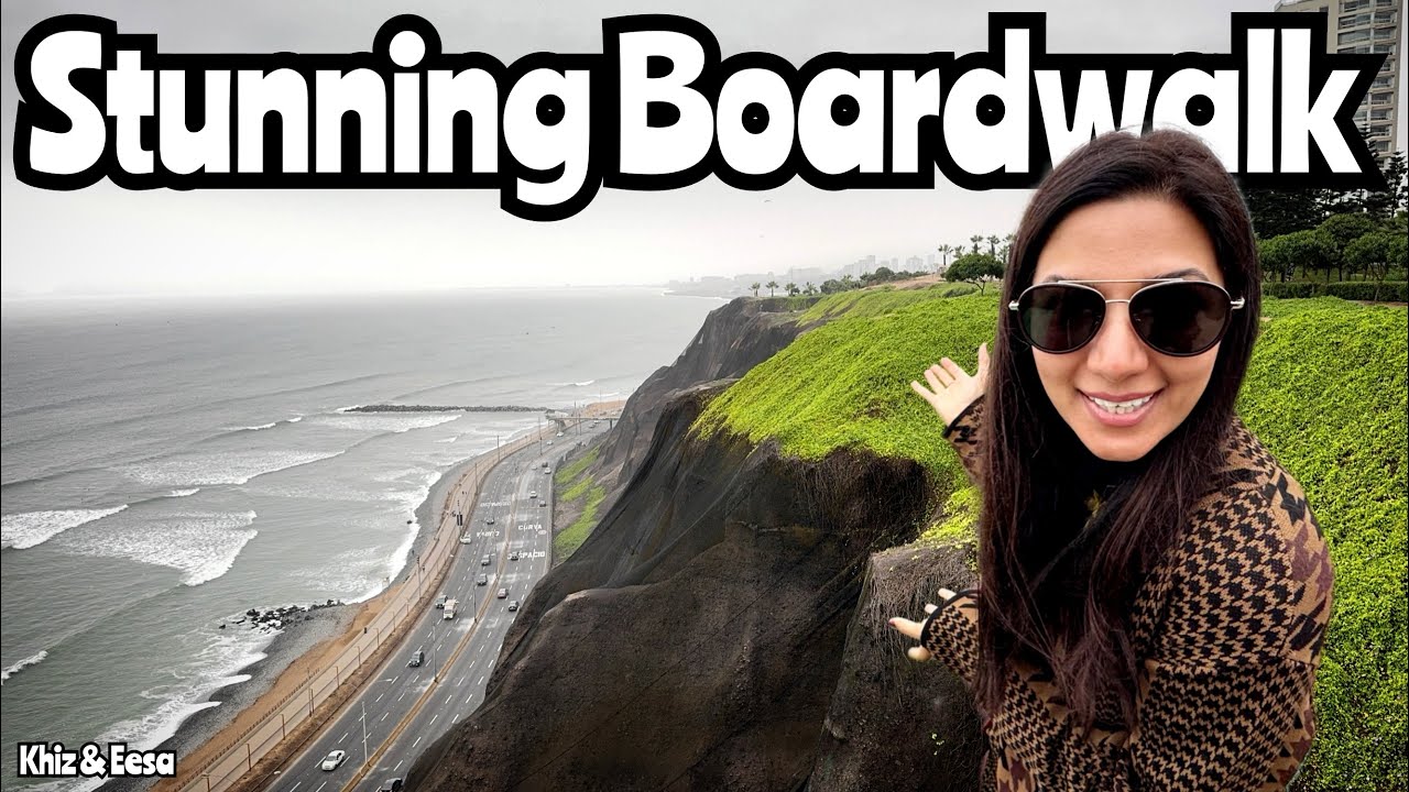 Exploring Miraflores Boardwalk: The World’s Most Beautiful Boardwalk in Lima, Peru! #travel #lima”