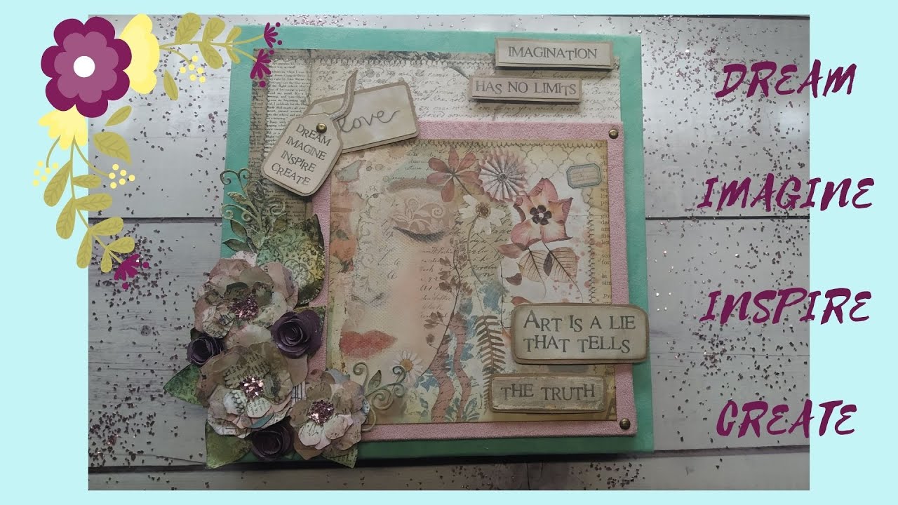 ENCUADERNACIÓN AUSTRALIANA CON IMAGINE @Stamperiainternational #Scrapbook #albumesdefotos #manualidades