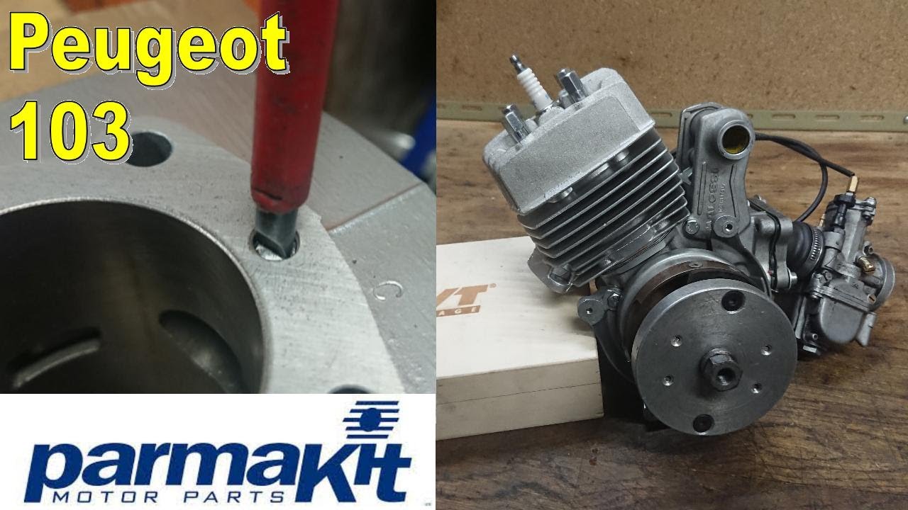 Peugeot 103 Parmakit D46 boucher trou décompresseur