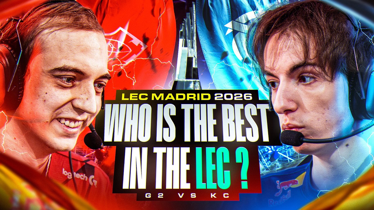 WHOS THE BEST IN THE LEC? - G2 VS KC LIVE FROM MADRID - LEC SPRING 2026