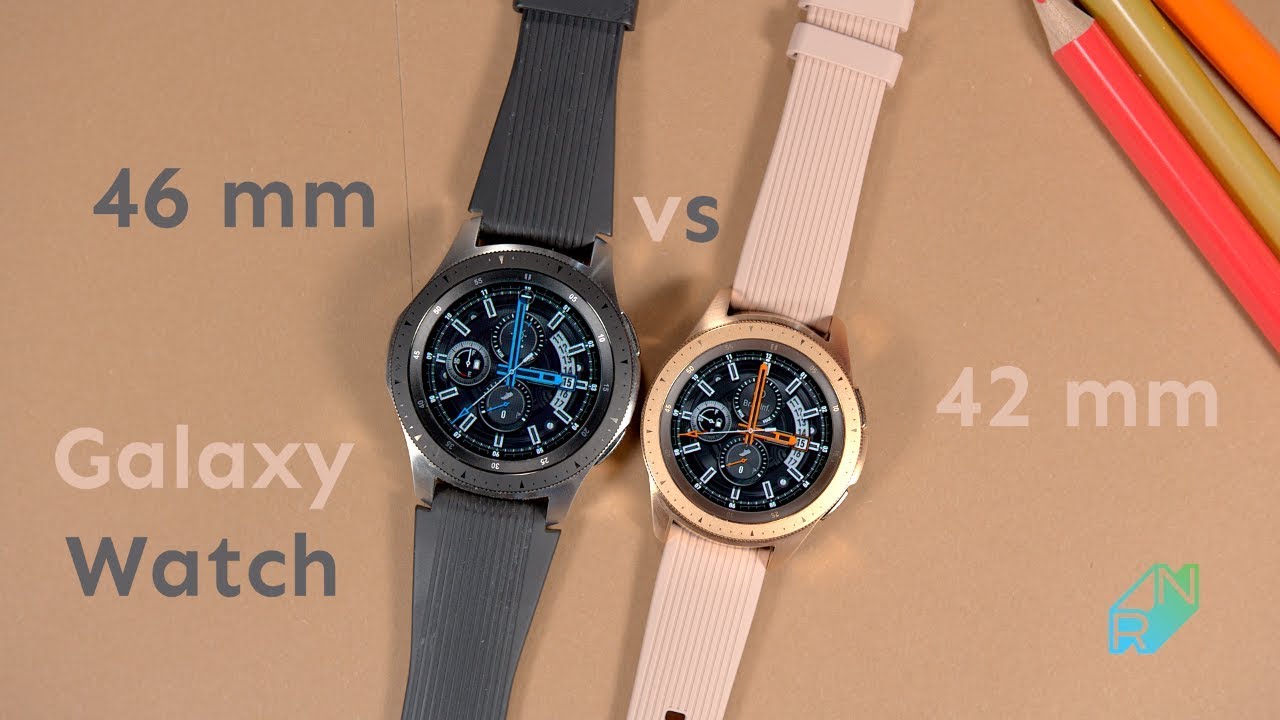 Samsung Galaxy Watch 46 mm vs 42 mm Por&oacute;wnanie  Kt&oacute;ry lepszy? | Robert Nawrowski