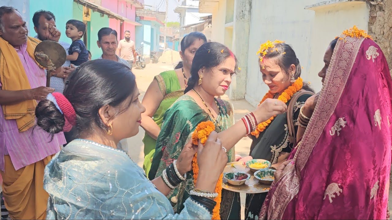 वर वरण मांगलिक कार्य  भिलाई से मौहापाली ।।